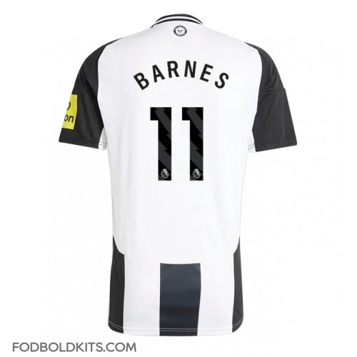 Newcastle United Harvey Barnes #11 Hjemmebanetrøje 2024-25 Kortærmet